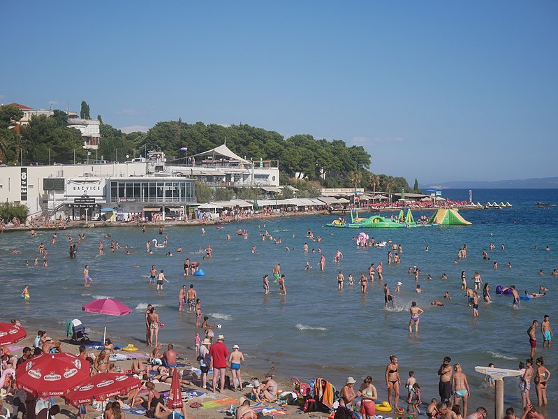 Bacvice beach, Split