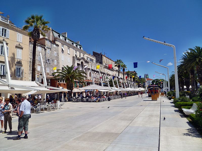 Riva promenade, Split